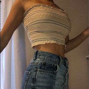 Strapless tank from American Eagle